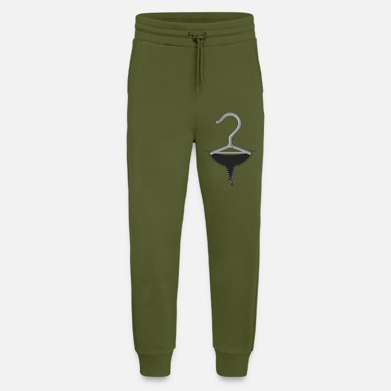HEUTE BIN ich - Jogginghose - made by SPREAD - MOSS GREEN