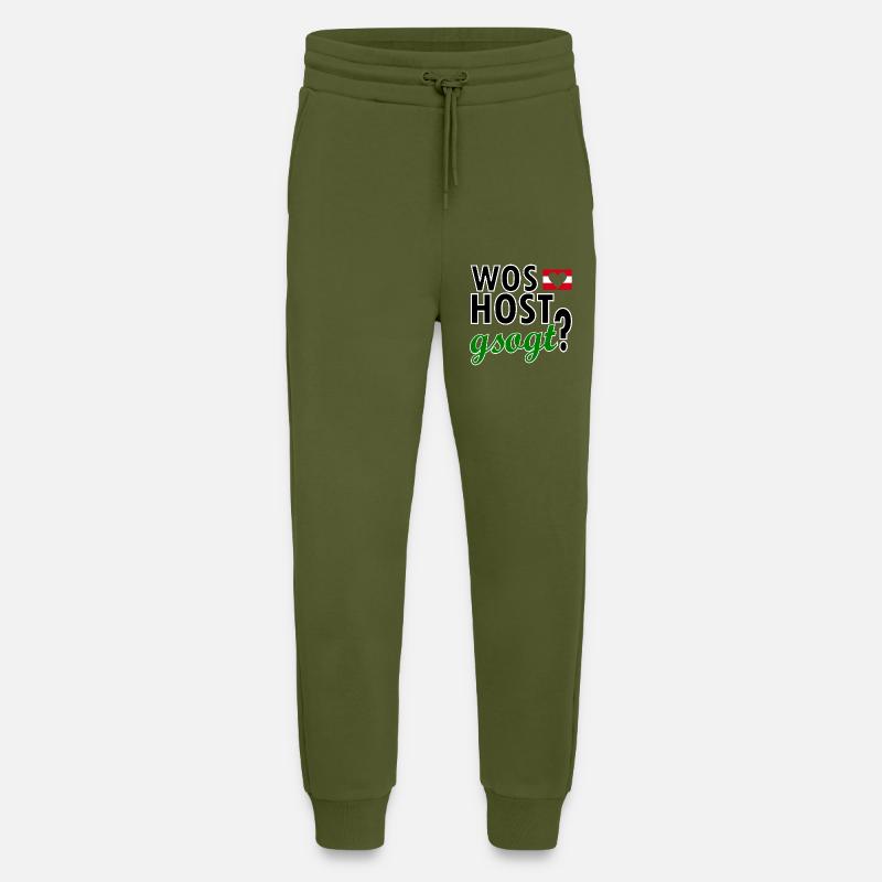 Dialect Dialect Austrian - Jogging Pants - made by SPREAD  - MOSS GREEN
