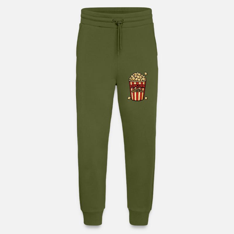 POPCORN - Jogginghose - made by SPREAD - MOSS GREEN