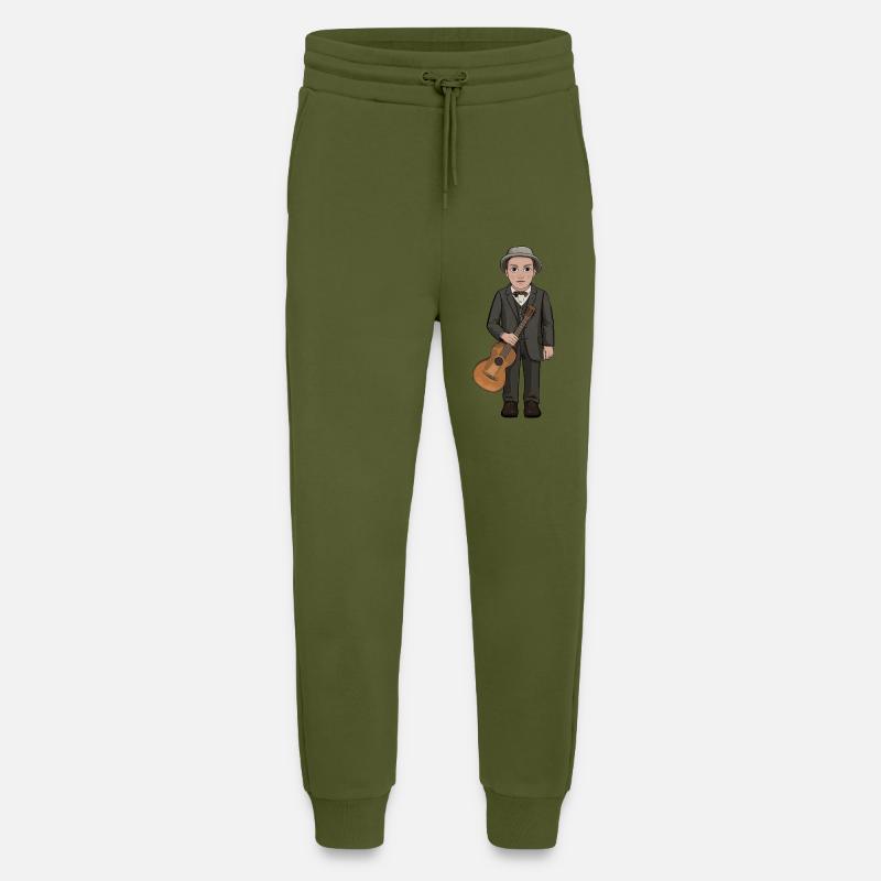 Dan Andersson - Jogging Pants - made by SPREAD  - MOSS GREEN