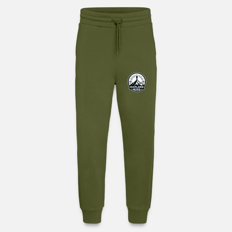 Explore more - Wanderer - Jogginghose - made by SPREAD - MOSS GREEN