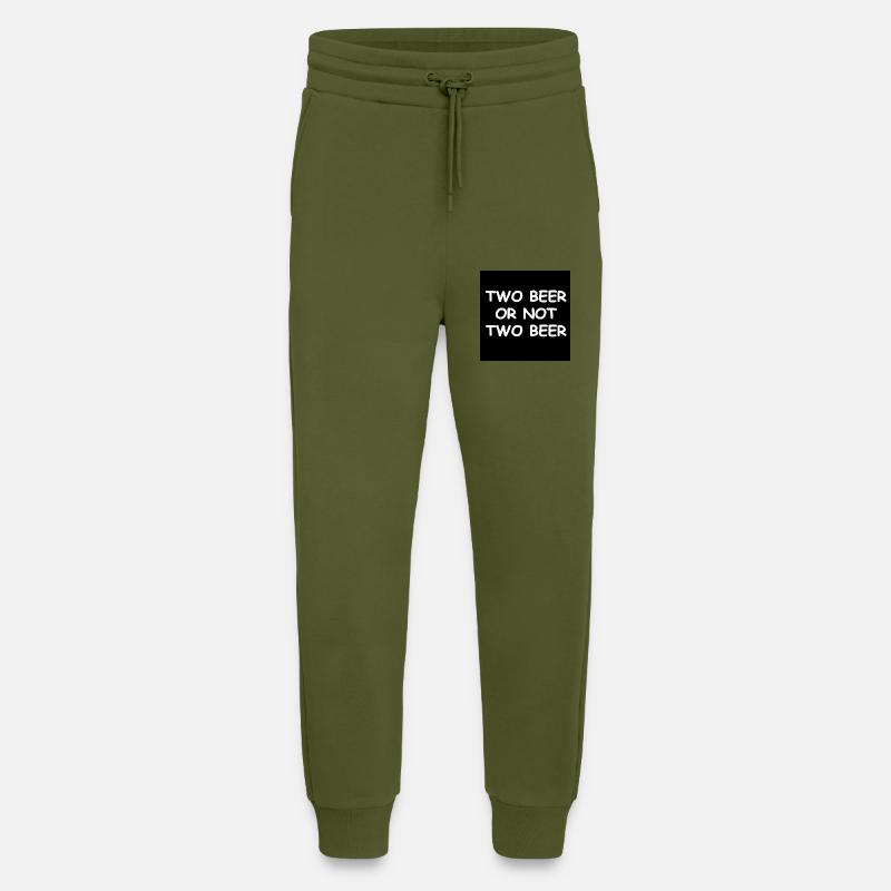 Sein oder haben Bier - Jogginghose - made by SPREAD - MOSS GREEN
