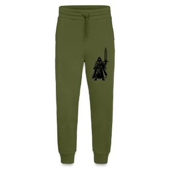 Krieger - Jogginghose - made by SPREAD - MOSS GREEN - Vorne