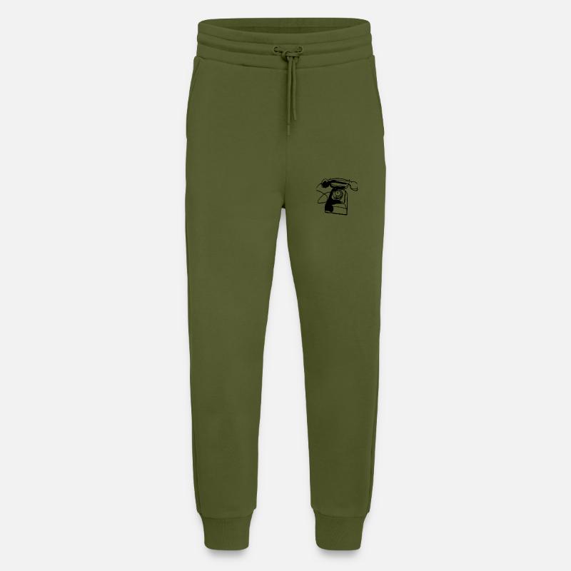 ALTES TELEFON - Jogginghose - made by SPREAD - MOSS GREEN