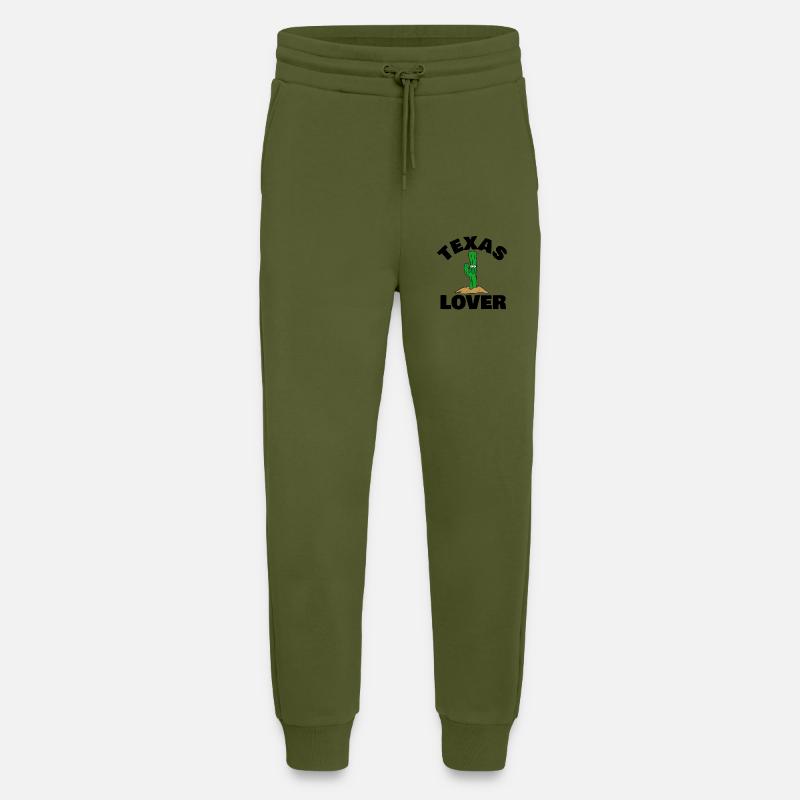 Texas Lover - Jogginghose - made by SPREAD - MOSS GREEN