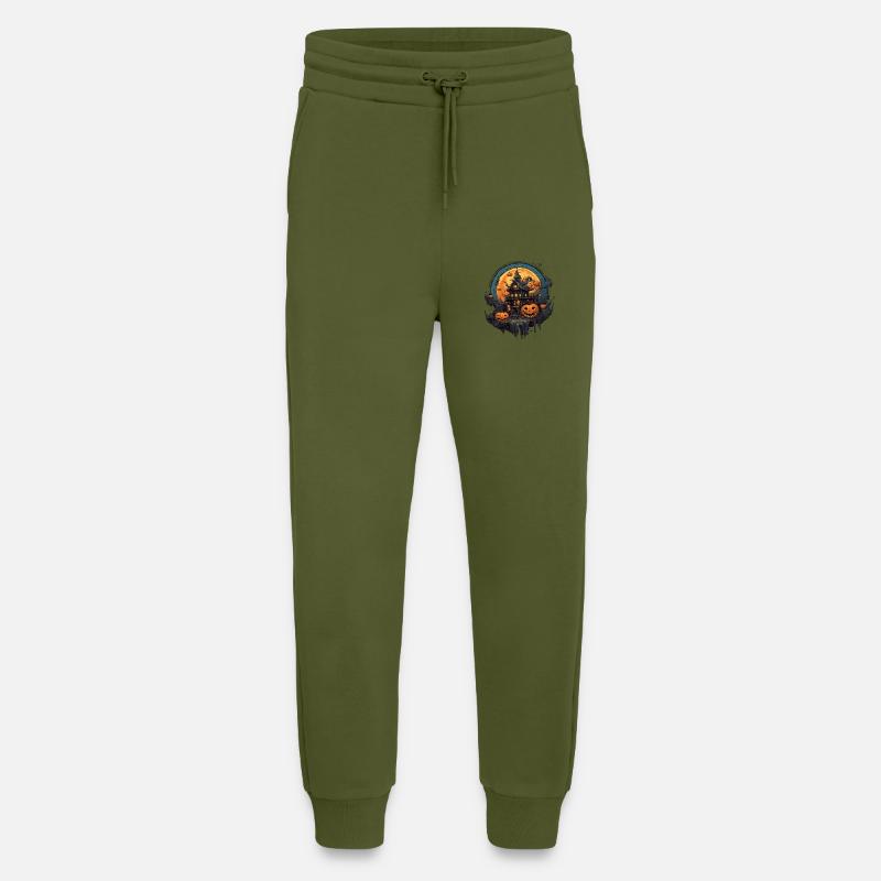 Halloween - Jogginghose - made by SPREAD - MOSS GREEN