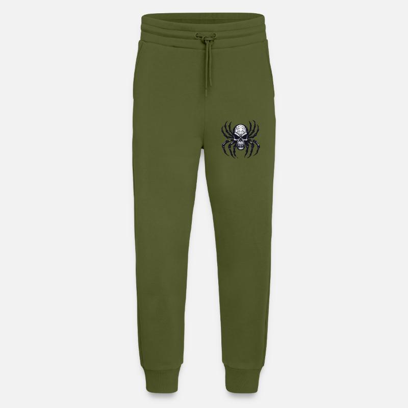 Spider / Web / Pet / Reptile / Eight-legged - Jogging Pants - made by SPREAD  - MOSS GREEN
