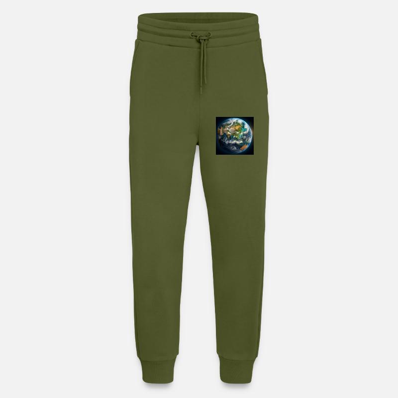 group1 14 - Jogging Pants - made by SPREAD  - MOSS GREEN
