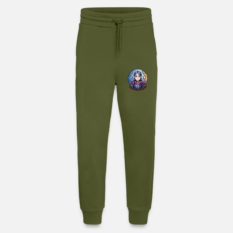 ADNP Syndrom Mädchen - Jogginghose - made by SPREAD - MOSS GREEN