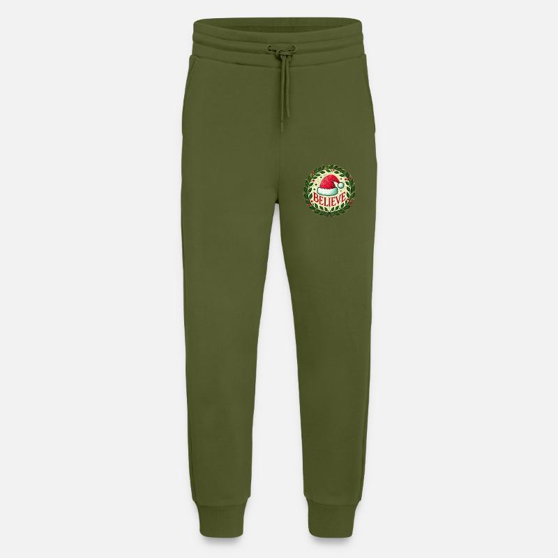 Weihnachten - Jogginghose - made by SPREAD - MOSS GREEN