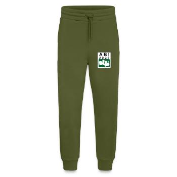 Bier Liga Logo ABI 2025 Grün - Jogginghose - made by SPREAD - MOSS GREEN - Vorne
