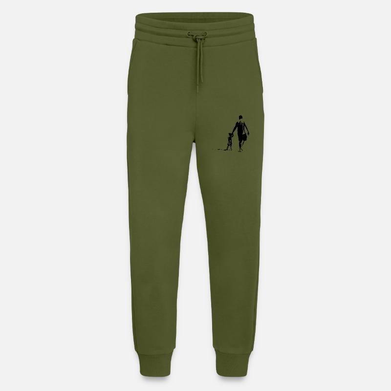 Vater und Tochter - Jogginghose - made by SPREAD - MOSS GREEN