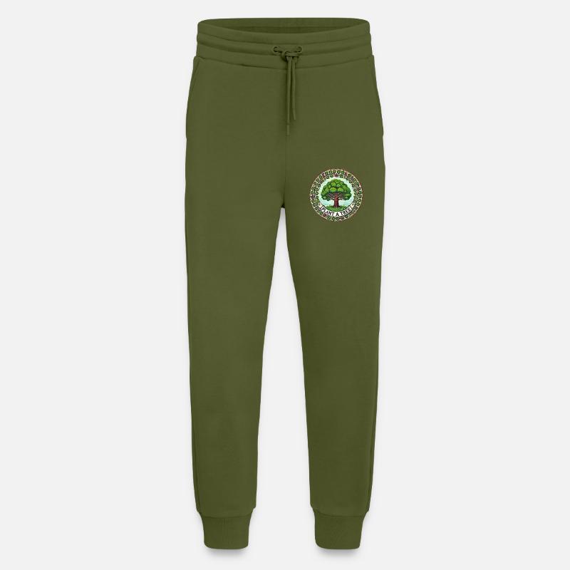 Pflanzen Sie einen Baum - Jogginghose - made by SPREAD - MOSS GREEN