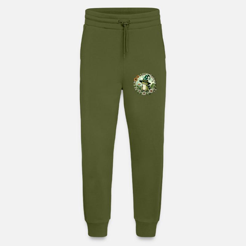 Toad Wizard - Jogging Pants - made by SPREAD  - MOSS GREEN
