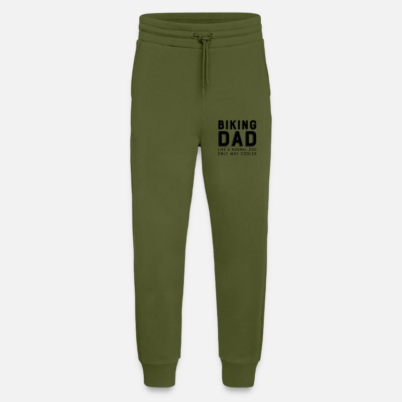Biking Dad - Jogginghose - made by SPREAD - MOSS GREEN