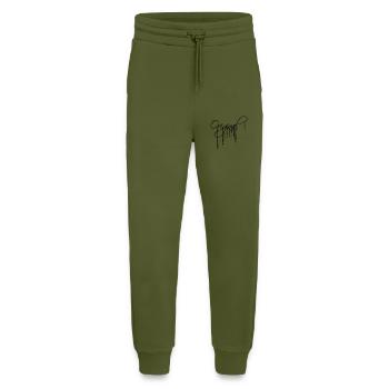 Logo Graffiti Original - Jogging Pants - made by SPREAD  - MOSS GREEN - Front