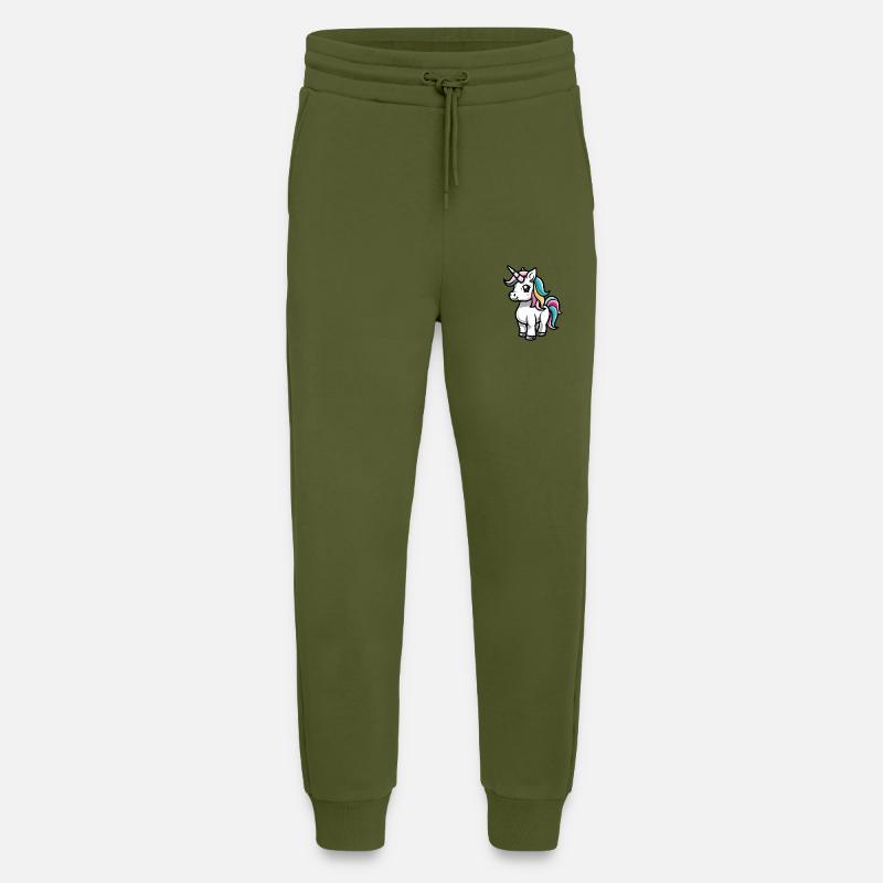 einhorn - Jogginghose - made by SPREAD - MOSS GREEN