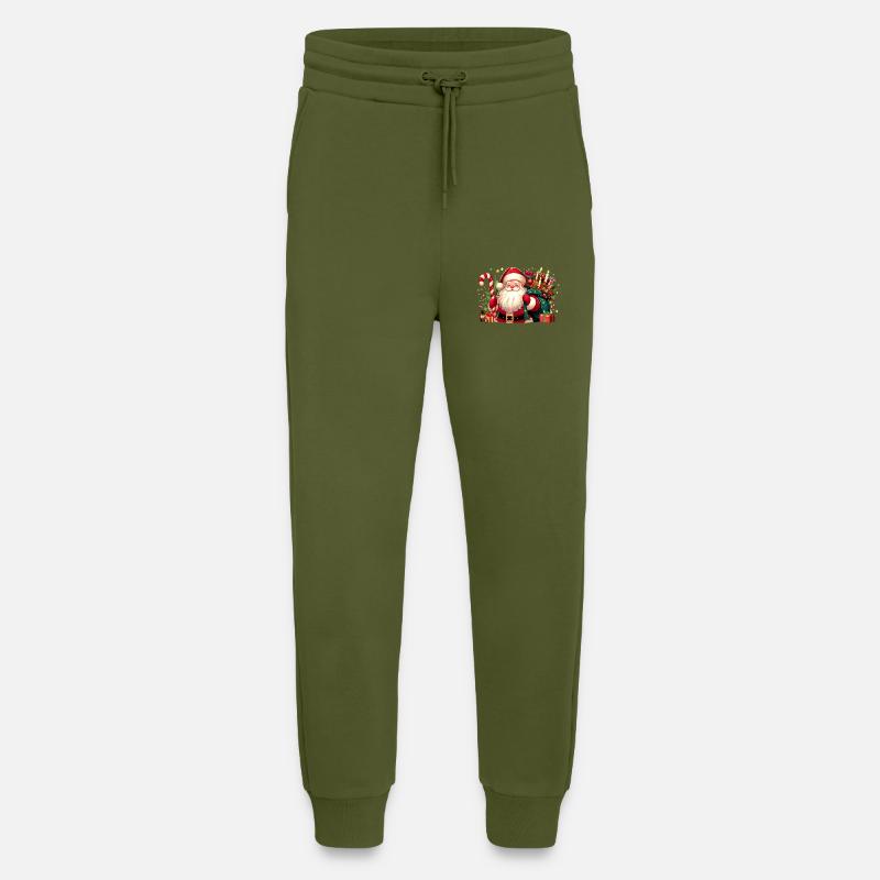 Santa Fun 9 - Jogginghose - made by SPREAD - MOSS GREEN