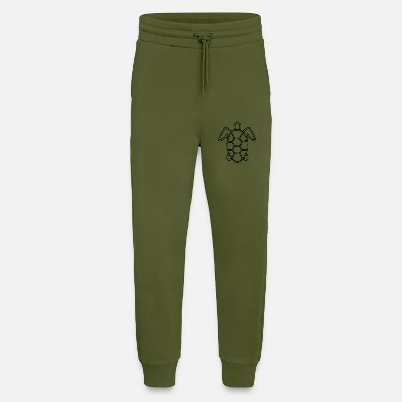 Vector Turtle - Jogging Pants - made by SPREAD  - MOSS GREEN