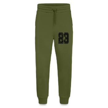 23 Elazig Nr 23 d’occasion - Pantalon de jogging bio décontracté fabriqué en UE - MOSS GREEN - Devant