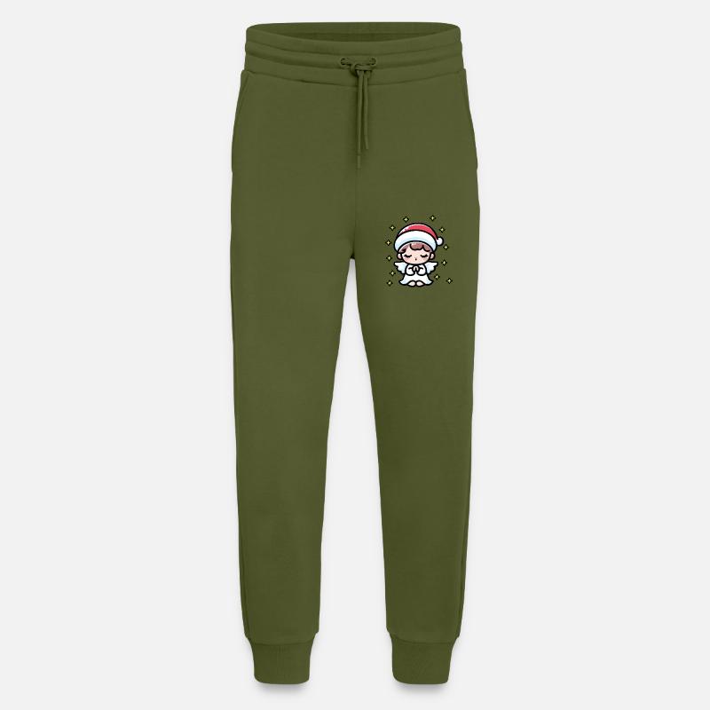Weihnachtsengel - Jogginghose - made by SPREAD - MOSS GREEN