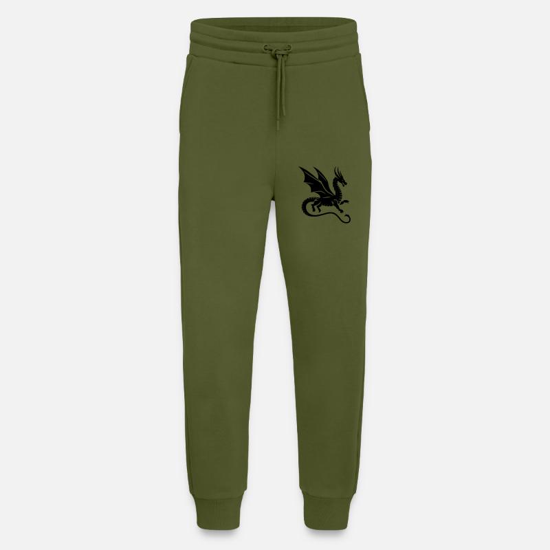 Drache - Jogginghose - made by SPREAD - MOSS GREEN