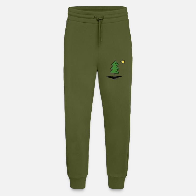 Fir tree - Jogging Pants - made by SPREAD  - MOSS GREEN
