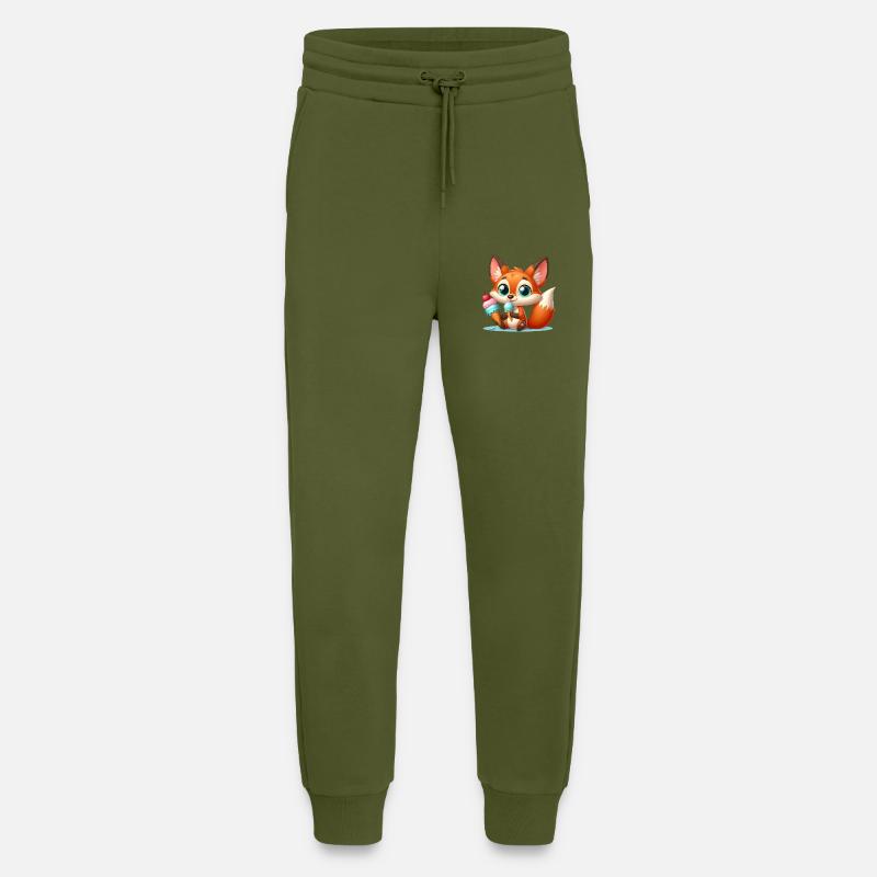 FOX 8 - Jogginghose - made by SPREAD - MOSS GREEN