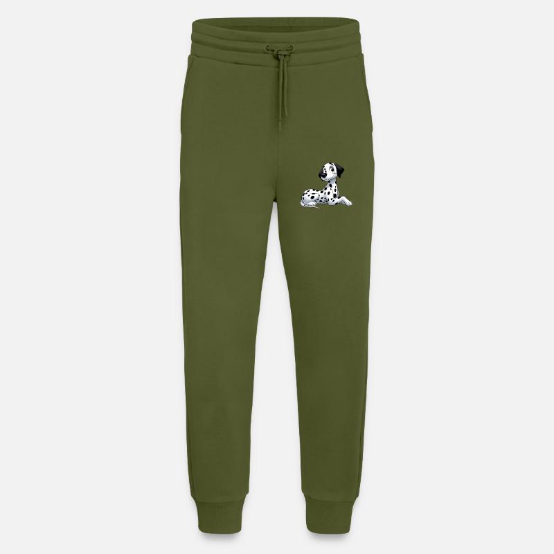 Dalmatiner - Jogginghose - made by SPREAD - MOSS GREEN