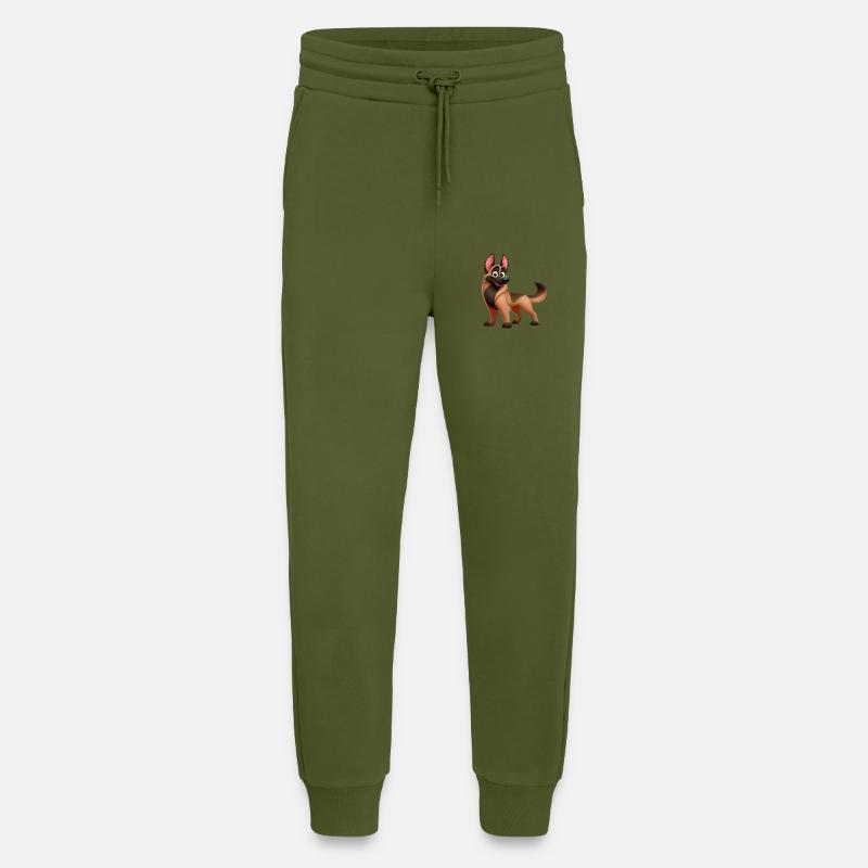 Malinois 8 - Jogginghose - made by SPREAD - MOSS GREEN