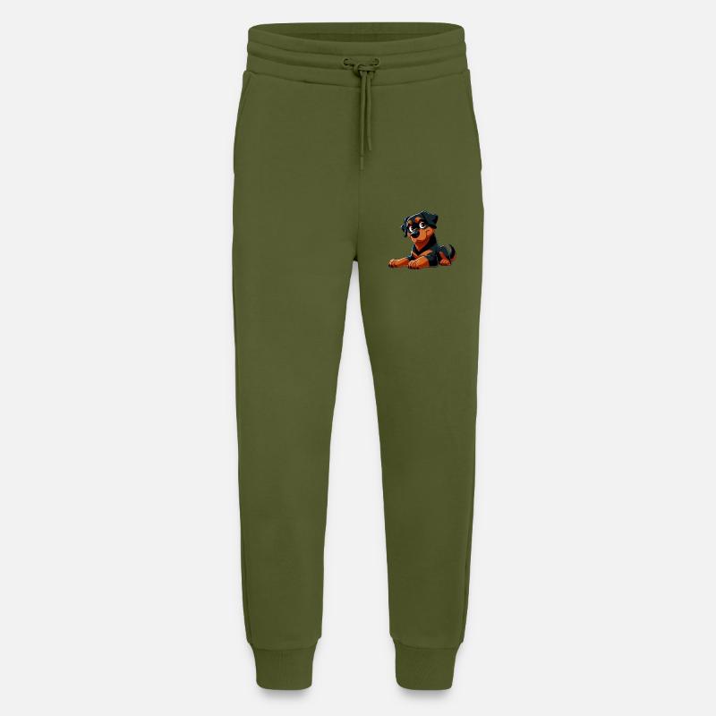 Rottweiller 7 - Jogginghose - made by SPREAD - MOSS GREEN