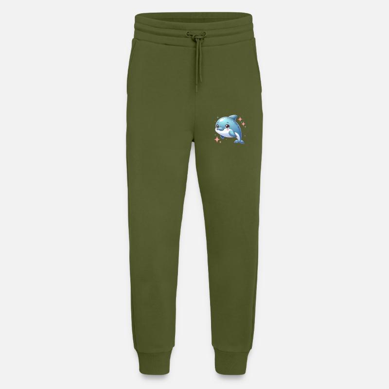 Delfin - Jogginghose - made by SPREAD - MOSS GREEN