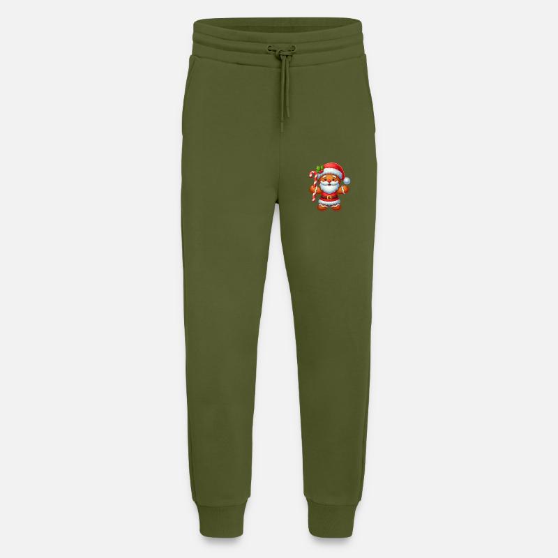 gingerbread 2 - Jogging Pants - made by SPREAD  - MOSS GREEN