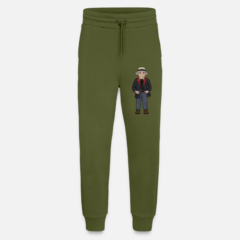 Carl Larsson - Jogginghose - made by SPREAD - MOSS GREEN
