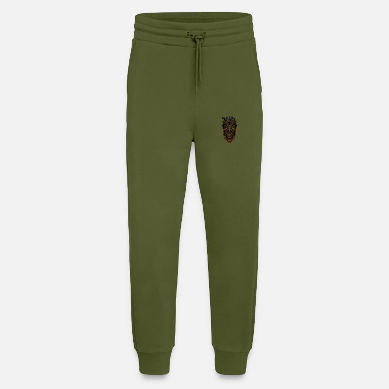 Stammesmaske - Jogginghose - made by SPREAD - MOSS GREEN