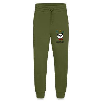 HAPPY BIRTHDAY DAD. dad. FATHER'S DAY. Happy birthday - Jogging Pants - made by SPREAD  - MOSS GREEN - Front