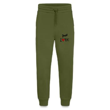 EINFACH LIEBEN. GERADE VERHEIRATET. ES LEBE DIE MARYS. JUNGGESELLINNENABSCHIED - Jogginghose - made by SPREAD - MOSS GREEN - Vorne