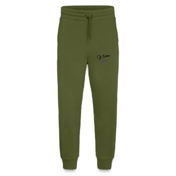 JUST MARRIED. VIVE LES MARIES. EVJF. SAINT VALENTI - Pantalon de jogging bio décontracté fabriqué en UE - MOSS GREEN - Devant