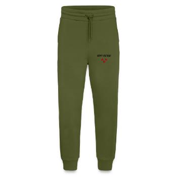 ALLES GUTE ZUM GEBURTSTAG!. ALLES GUTE ZUM GEBURTSTAG!. JAHRESTAG. - Jogginghose - made by SPREAD - MOSS GREEN - Vorne