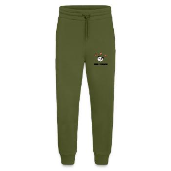 MOTHER'S DAY. HAPPY MOTHER'S DAY. MOM - Jogging Pants - made by SPREAD  - MOSS GREEN - Front