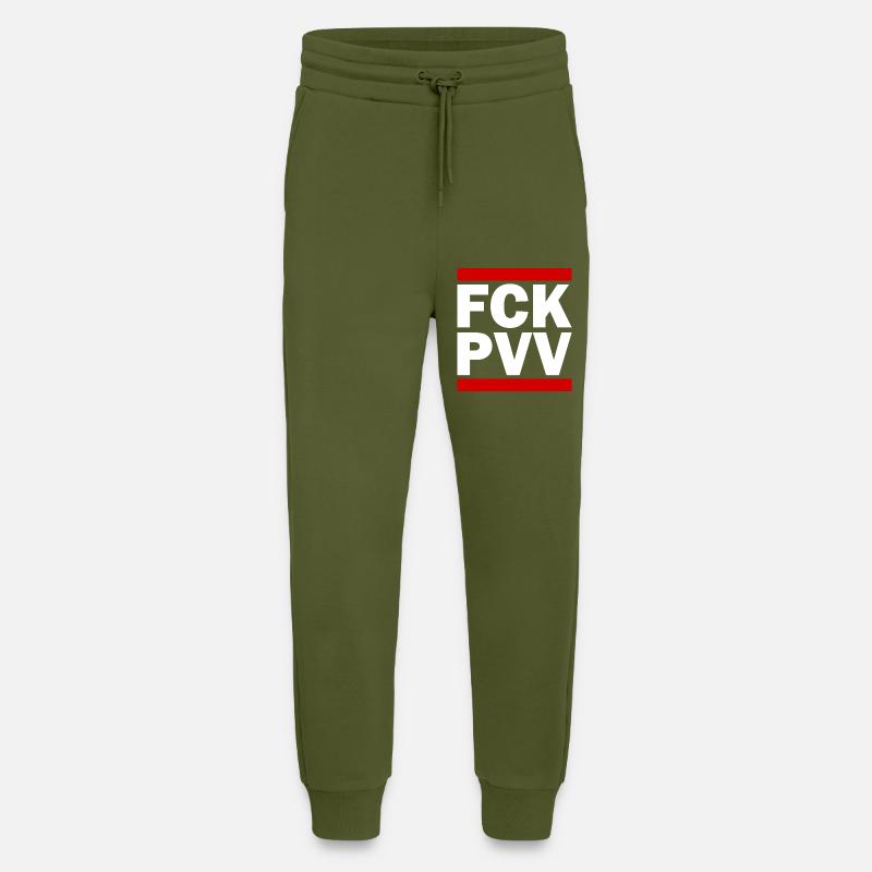 Fck pvv - Jogginghose - made by SPREAD - MOSS GREEN