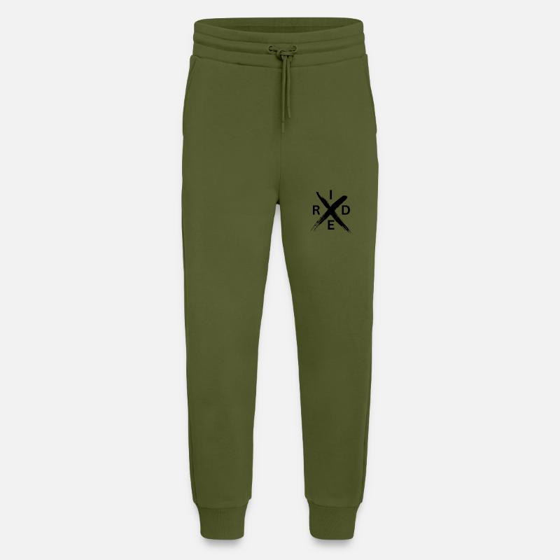 Ride - Monarca Design - Jogging Pants - made by SPREAD  - MOSS GREEN