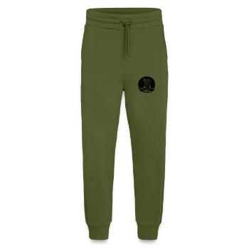 Stetson and Boots Western Country Line Dance - Jogging Pants - made by SPREAD  - MOSS GREEN - Front