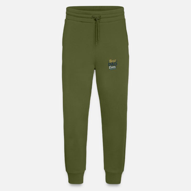 Best Dad ever - Jogginghose - made by SPREAD - MOSS GREEN