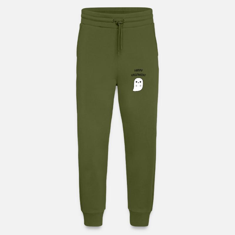 Fröhliches Halloween! - Jogginghose - made by SPREAD - MOSS GREEN