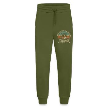 Août 1971 Cadeau D'anniversaire - Né en Août 1971 - Pantalon de jogging bio décontracté fabriqué en UE - MOSS GREEN - Devant