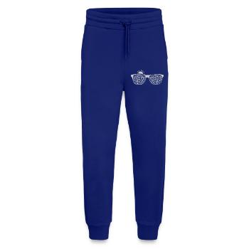 Strand Surfen Surfbrett Sonnenbrille Surfer Beach - Jogginghose - made by SPREAD - Iconic Blue - Vorne