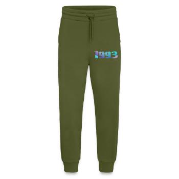 Geburtstagsgeschenk 1993 Jahrgang 1993 Retro 1993 - Jogginghose - made by SPREAD - MOSS GREEN - Vorne