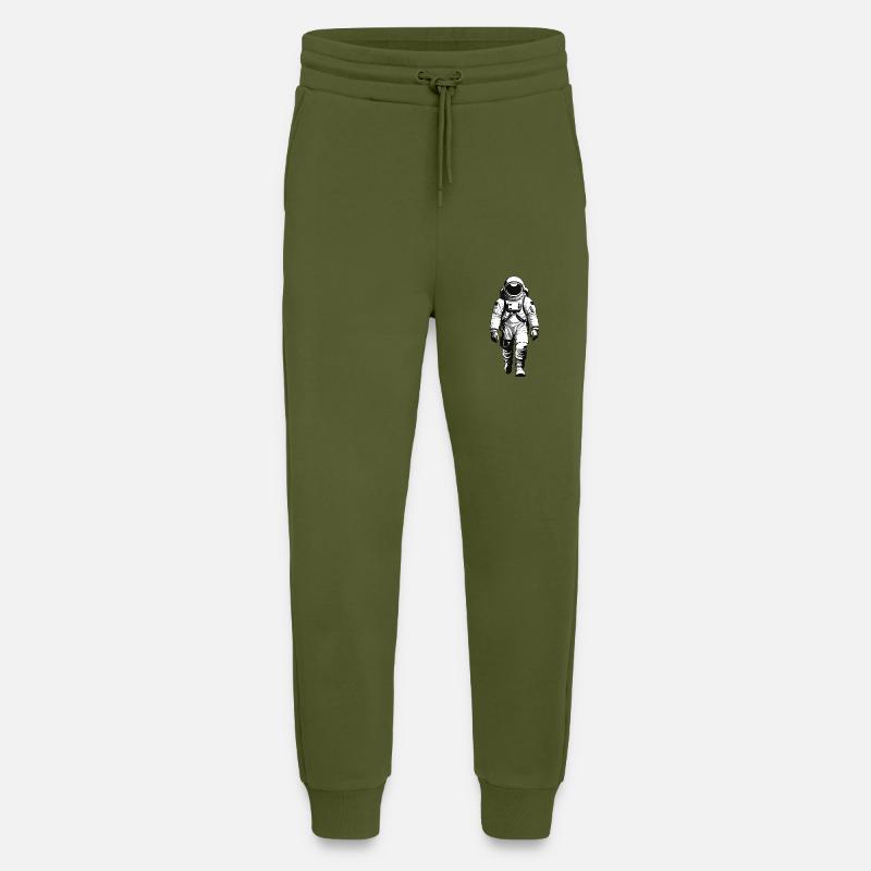 Astronaut - Beruf Design Sticker - Jogginghose - made by SPREAD - MOSS GREEN