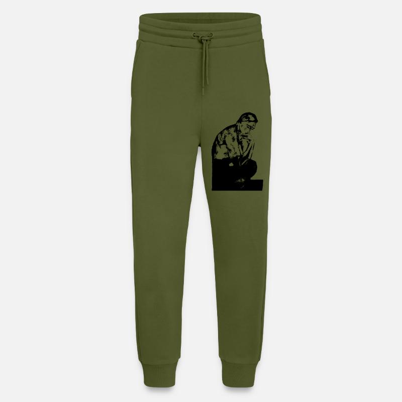 RODIN - Jogginghose - made by SPREAD - MOSS GREEN